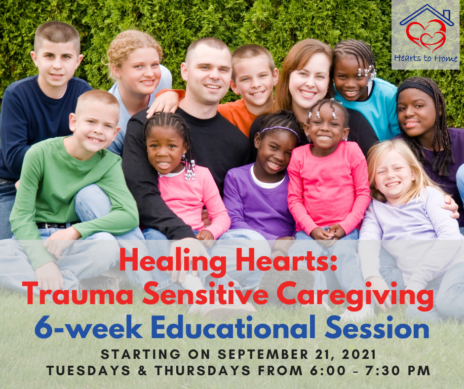 Healing Hearts: Trauma Sensitive Caregiving graphic
